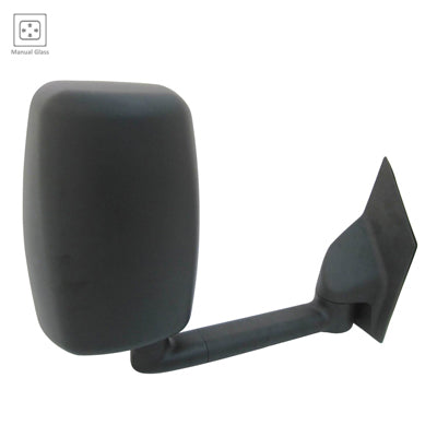 1321 | 2003-2011 CHEVROLET EXPRESS 1500 RT Mirror outside rear view Manual; Non-Heated; Dual Glass; Foldaway; Black | GM1321426|25894030
