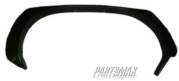 1769 | 2000-2006 CHEVROLET SUBURBAN 2500 RT Rear fender flare 2500; 2WD; smooth finish; w/o 4WS; prime | GM1769101|15829683