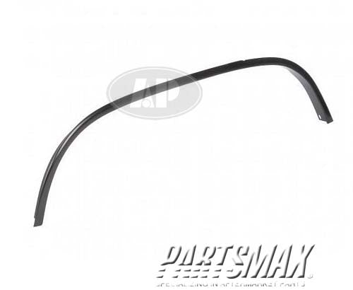 1790 | 1992-1993 GMC C2500 SUBURBAN LT Rear wheel opening molding black | GM1790107|15546463