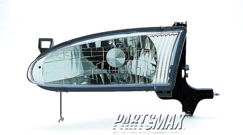2502 | 1998-2002 CHEVROLET PRIZM LT Headlamp assy composite all | GM2502167|94857184