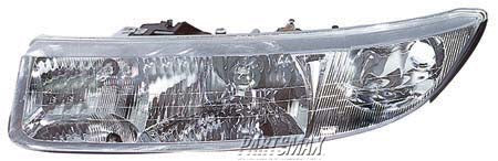 2502 | 1997-2000 SATURN SC2 LT Headlamp assy composite all | GM2502189|21111509