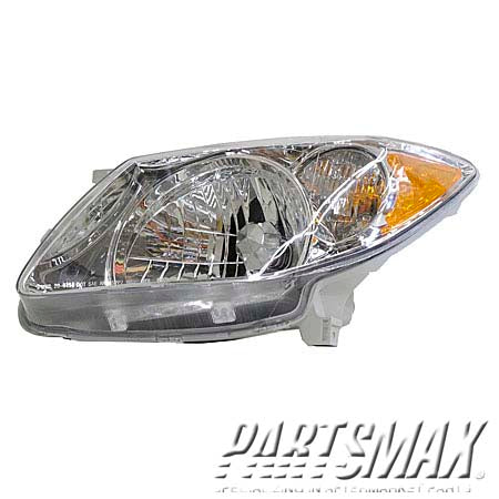 1150 | 2005-2008 PONTIAC VIBE LT Headlamp assy composite all | GM2502249|88973540