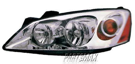 1150 | 2005-2010 PONTIAC G6 LT Headlamp assy composite combination lamp; w/o harness | GM2502255|20821143
