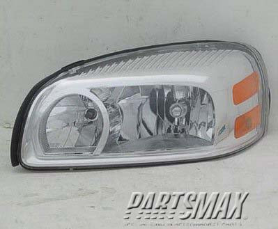 2502 | 2005-2009 PONTIAC MONTANA LT Headlamp assy composite SV6 | GM2502256|25891660