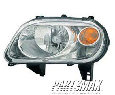 2502 | 2006-2011 CHEVROLET HHR LT Headlamp assy composite all | GM2502262|15827441