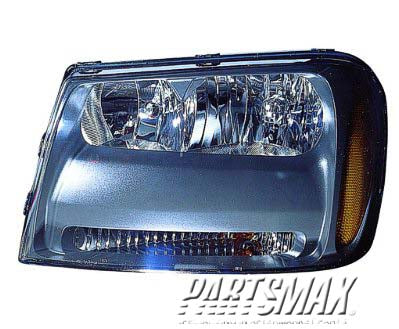 2502 | 2006-2009 CHEVROLET TRAILBLAZER LT Headlamp assy composite LH model | GM2502304|25970909