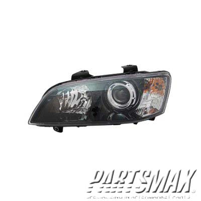 2502 | 2008-2009 PONTIAC G8 LT Headlamp assy composite  | GM2502328|92224812