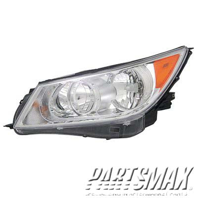 2502 | 2010-2010 BUICK ALLURE LT Headlamp assy composite Halogen | GM2502335|20941383