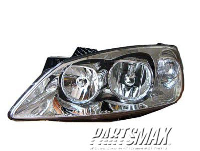 2502 | 2008-2009 PONTIAC G6 LT Headlamp assy composite GXP; w/CTF Pkg | GM2502355|20787973