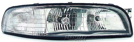 2503 | 1997-1999 BUICK LESABRE RT Headlamp assy composite w/cornering lamp | GM2503158|16525998