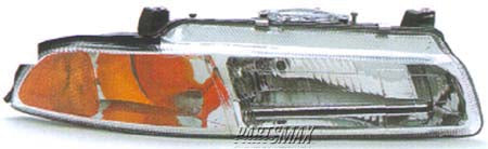 2503 | 1998-2001 CHEVROLET METRO RT Headlamp assy composite all | GM2503166|91175606