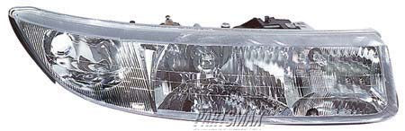 2503 | 1997-2000 SATURN SC1 RT Headlamp assy composite all | GM2503189|21111510
