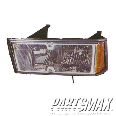 2503 | 2005-2008 CHEVROLET COLORADO RT Headlamp assy composite w/bright bezel; Extreme | GM2503247|19209126