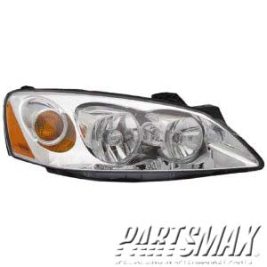 2503 | 2005-2010 PONTIAC G6 RT Headlamp assy composite combination lamp; w/o harness | GM2503255|20821144