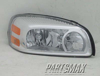 2503 | 2005-2009 PONTIAC MONTANA RT Headlamp assy composite SV6 | GM2503256|25891661