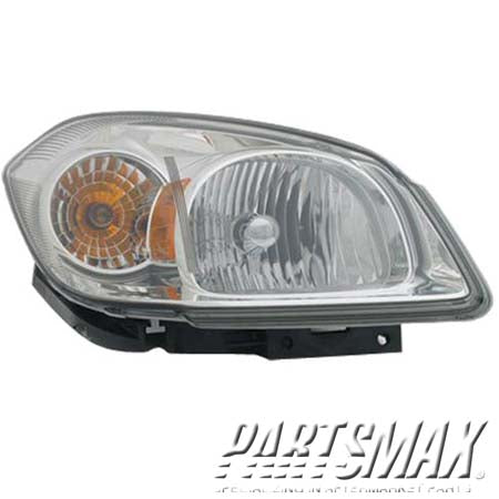 2503 | 2005-2010 CHEVROLET COBALT RT Headlamp assy composite SS; 2.0L; w/Bracket | GM2503282|20825580