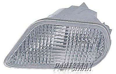 2521 | 1998-2002 PONTIAC FIREBIRD RT Parklamp assy park/signal combo; Trans Am/Trans Am GT | GM2521177|10301404