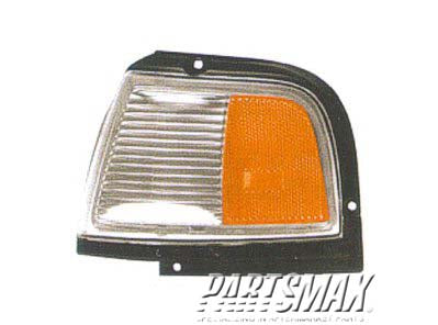 2550 | 1988-1996 OLDSMOBILE CUTLASS CIERA LT Front marker lamp assy w/composite headlamps | GM2550104|5977861