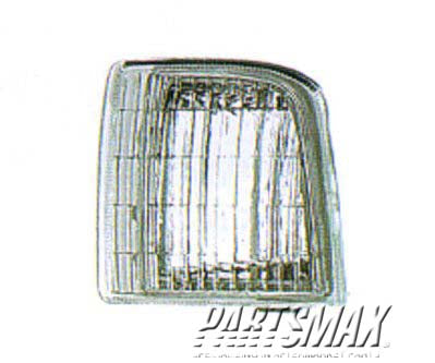 2550 | 1995-2005 GMC SAFARI LT Front marker lamp assy w/composite headlamps | GM2550139|16524075
