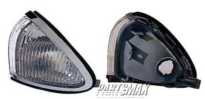 2550 | 1992-1993 OLDSMOBILE 88 LT Front marker lamp assy w/cornering lamp; corner lamp | GM2550170|16512665