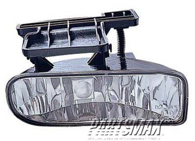 2592 | 2000-2006 GMC YUKON XL 1500 LT Fog lamp assy except Denali | GM2592110|10385054