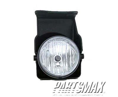 2592 | 2005-2006 GMC SIERRA 1500 LT Fog lamp assy except Denali | GM2592154|15776380