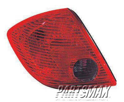 2070 | 2005-2010 PONTIAC G6 LT Taillamp assy 4dt sedan | GM2800201|15242809