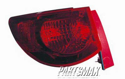 2800 | 2009-2012 CHEVROLET TRAVERSE LT Taillamp assy | GM2800238|15912687