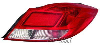 2800 | 2011-2013 BUICK REGAL LT Taillamp assy  | GM2800247|22934023