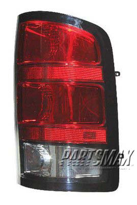 2801 | 2007-2010 GMC SIERRA 1500 RT Taillamp assy w/denali | GM2801217|25958487