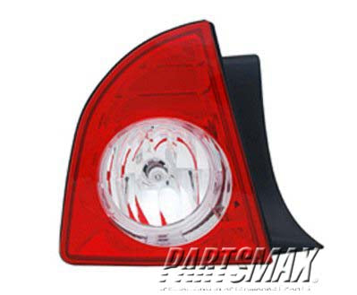 2818 | 2008-2012 CHEVROLET MALIBU LT Taillamp lens/housing LTZ | GM2818185|25879096