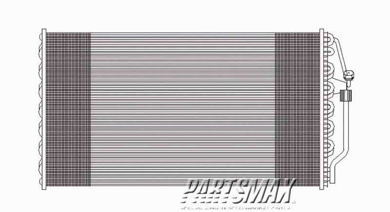 3030 | 2000-2003 CHEVROLET MONTE CARLO Air conditioning condenser all | GM3030101|52479857