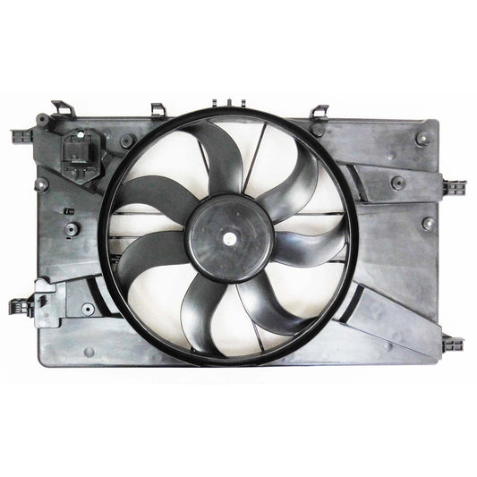 2880 | 2016-2019 BUICK CASCADA Radiator cooling fan assy Motor/Blade/Shroud Assy; see notes | GM3115305|13394454-PFM