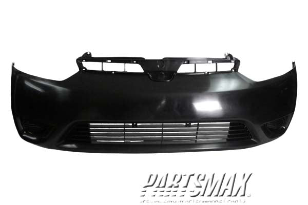 1000 | 2006-2008 HONDA CIVIC Front bumper cover 2dr coupe; prime | HO1000237|04711SVAA90ZZ