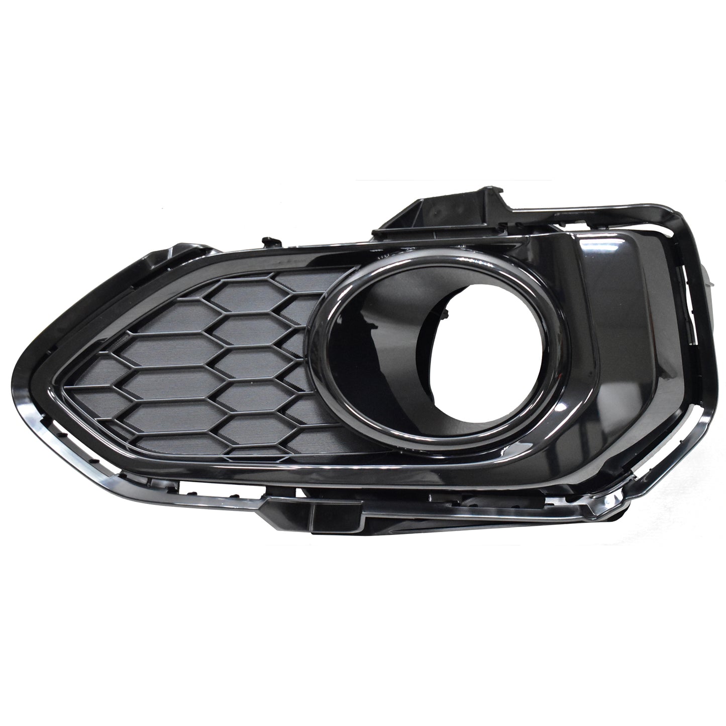 1038 | 2018-2020 HONDA FIT LT Front bumper insert EX|EX-L|SPORT; Fog Lamp Bezel; w/Fog Lamps | HO1038152|71108T5RA60