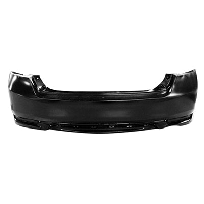 2430 | 2016-2017 HONDA ACCORD Rear bumper cover EX|EX-L|LX; Sedan; 4 Cyl; Single Exh; w/o Park Assist; prime | HO1100290|71501T2FA50ZZ
