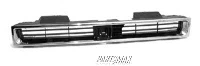 860 | 1990-1991 HONDA ACCORD Grille assy black | HO1200122|75120SM4A01