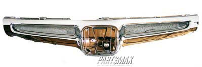 860 | 2003-2005 HONDA ACCORD Grille assy 4dr sedan; all chrome | HO1200158|HO1200158