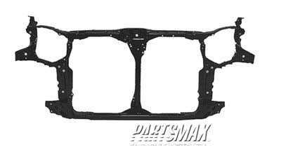 1225 | 2001-2003 HONDA CIVIC Radiator support 4dr sedan; USA/Canada built; complete assembly; steel | HO1225127|60400S5D306ZZ