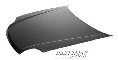 1230 | 1997-2001 HONDA PRELUDE Hood panel assy USA | HO1230133|60100S30A90ZZ