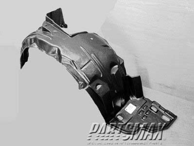 1249 | 2010-2011 HONDA INSIGHT RT Front fender inner panel | HO1249136|74101TM8305