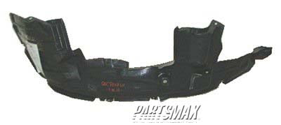 1250 | 2000-2006 HONDA INSIGHT LT Front fender splash shield all | HO1250104|74151S3Y000