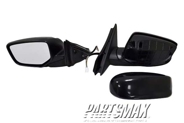 1320 | 2010-2011 HONDA ACCORD CROSSTOUR LT Mirror outside rear view EX; Power; Heated; w/o Memory; w/Cover; PTM; see notes | HO1320251|76258TP6A11-PFM