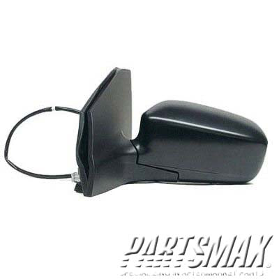 1320 | 2002-2005 HONDA CIVIC LT Mirror outside rear view H/B; Power; Foldaway; Black; Code B92P; Textured Black | HO1320258|76250S5TA01ZA