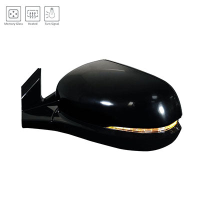 1320 | 2017-2021 HONDA PILOT LT Mirror outside rear view Heated; w/Signal Lamps; w/o Camera; PTM | HO1320307|76250TG7A62ZD