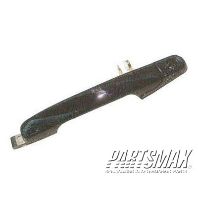 2050 | 2002-2006 HONDA CR-V Rear gate handle nighthawk black pearl; code B92P | HO1915100|74810S9AJ11ZB