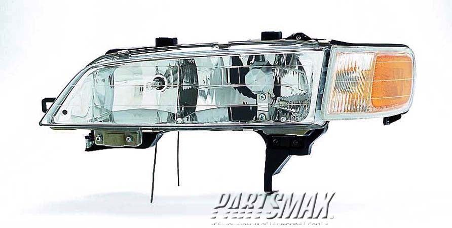 1150 | 1994-1997 HONDA ACCORD LT Headlamp assy composite includes park/marker lamp | HO2502106|33150SV4A02
