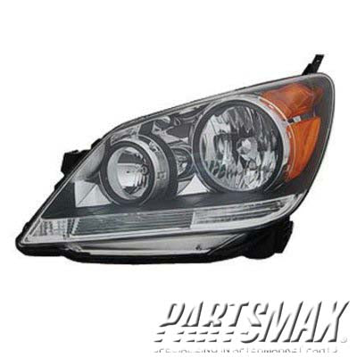1150 | 2008-2010 HONDA ODYSSEY LT Headlamp assy composite | HO2502136|33150SHJA51