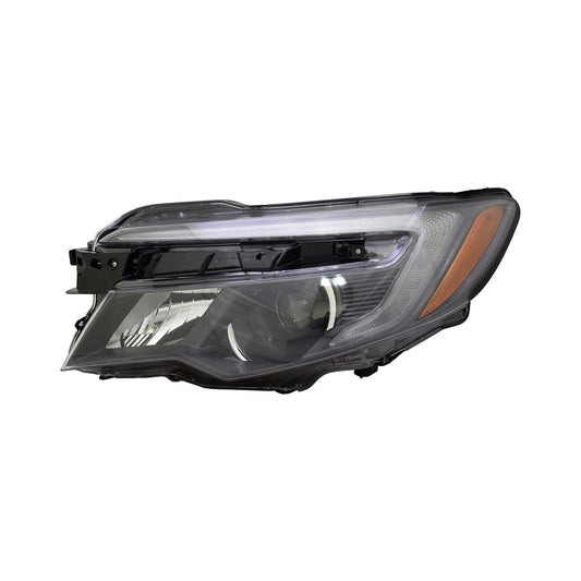 2502 | 2019-2021 HONDA PASSPORT LT Headlamp assy composite LED; w/Halogen High Beam; w/Auto Dimming | HO2502172|33150TG7A21