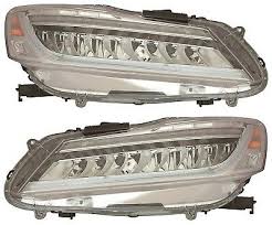 1150 | 2017-2017 HONDA ACCORD LT Headlamp assy composite Sedan; LED | HO2502178|33150T2AA41
